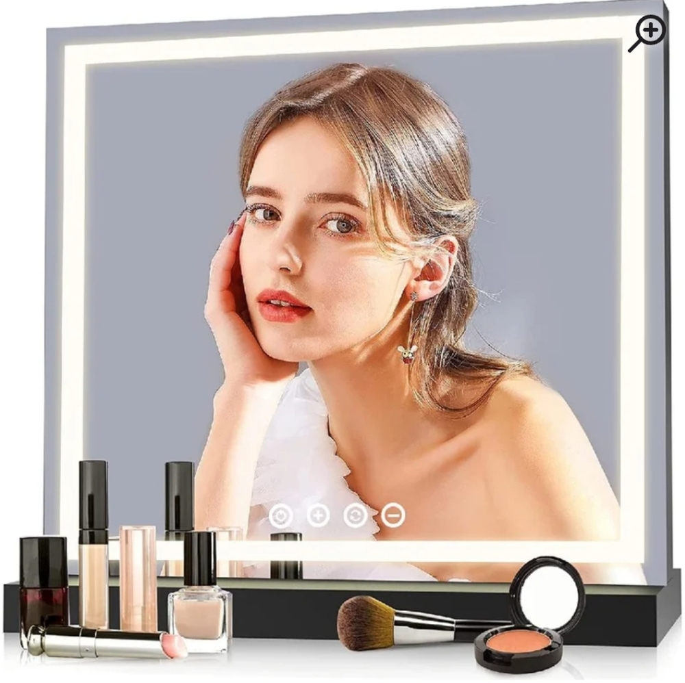 NWOTColorsmoon Vanity Mirror with Lights, Smart Touch Control Large LED Light Up